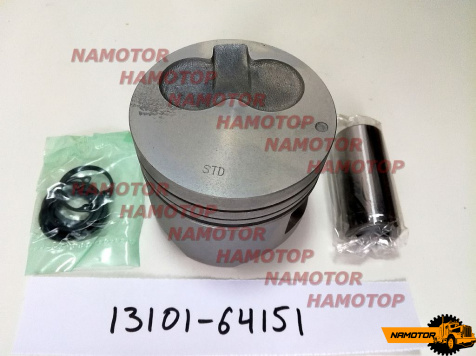 Поршни ДВС TOYOTA 3C "STD" (комп-кт) 13101-64151, 13101-64150, 13101-64210, 13103-64151, 13103-64150, 13103-64151. ALFIN/GAL